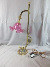 Antique Brass Table Lamp &