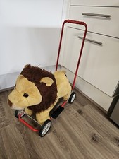 Vintage  Lion Toy  on wheels