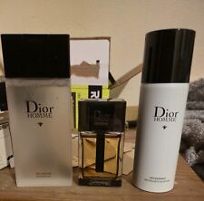 Used Dior Homme fragrance.  Including shower gel and deodorant.  95%+ on all.  