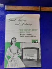 1950s His Masters Voice 1128