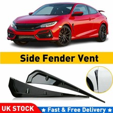 2pcs black car bonnet vent - car,