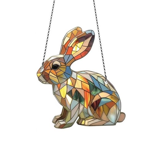 Easter flat bunny decor - easter,