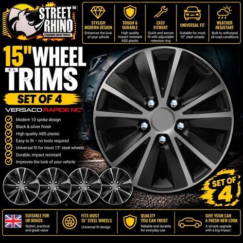 Wheel trims x4 - trims, rapide