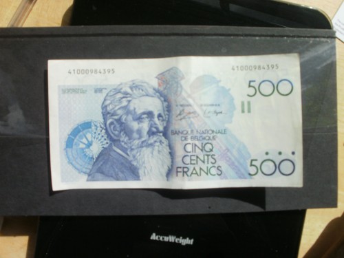 Belgium 500 francs x 100 - francs,,