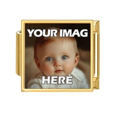 Gift 9mm Italian Photo Charm