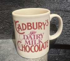 CADBURYS DAIRY MILK CHOCOLATE MUG RETRO VINTAGE CERAMIC STAFFORDSHIRE POTTERY