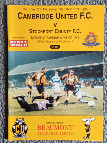 Cambridge united stockport - cambridge,