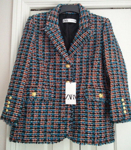 Zara textured tweed - , boucle