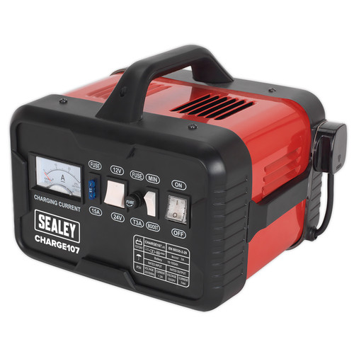 Sealey car van battery charger - sealey,