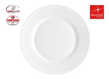 Dinner plates White Tempered