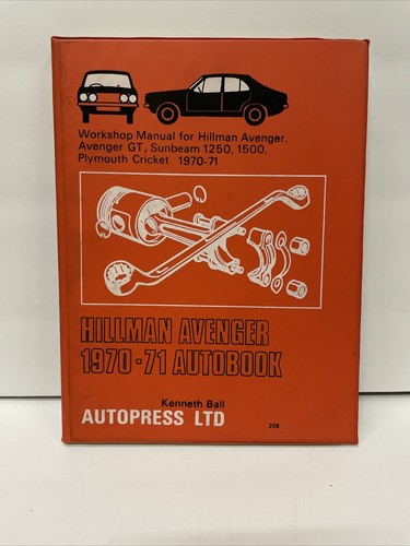 Hillman avenger sunbeam - avenger,