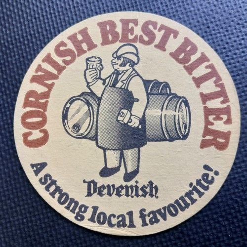 Devenish beer mat - beer, uk
