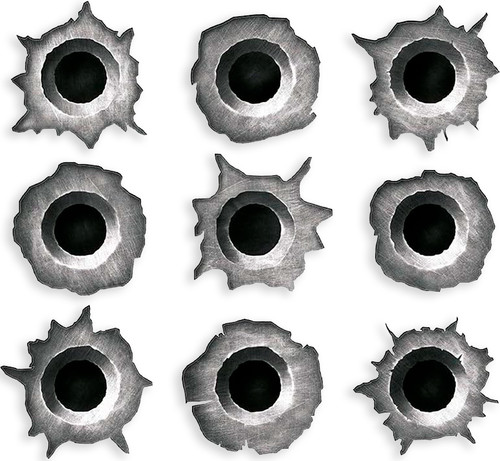 Bullet hole sticker - bullet,