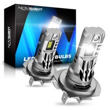 NOVSIGHT 2X H7 90W LED Headlight Bulbs 6500K White 20000LM Canbus Error Free UK