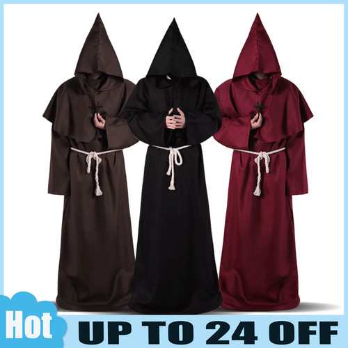 Adult halloween mens monk - mens,