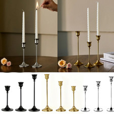 Brass Metal Tapered Candle