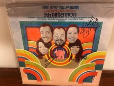 5th Dimension Signed Album - Davis, McCoo, Larue + JSA COA