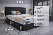 LUXURY PLUSH DIVAN BED SET +