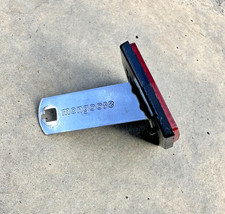 OLD SCHOOL VINTAGE BMX MONGOOSE MOTOMAG SUPERGOOSE REAR REFLECTOR & BRACKET