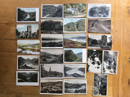Bundle vintage postcards - of, 23