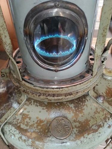 Aladdin blue flame heater - flame,