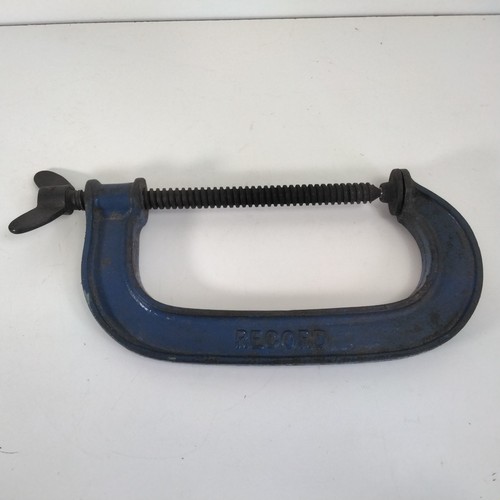 Record clamp garage - record,
