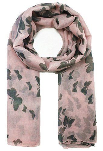 New butterfly print scarf - scarf, –
