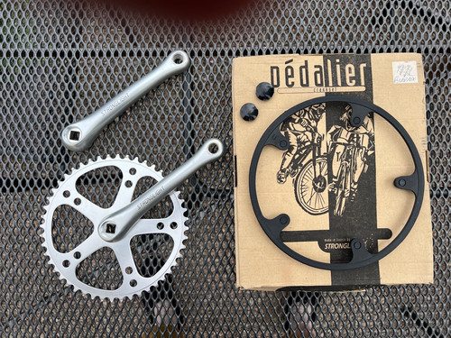 Stronglight crankset with - ,