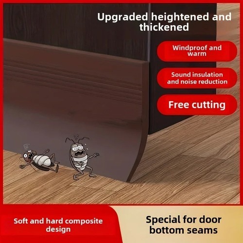 Silicone door bottom seal - silicone,