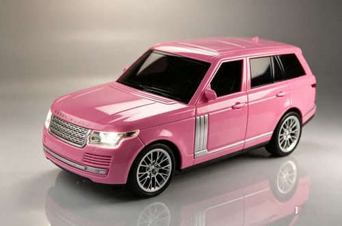 Pink range rover katie car - pink,