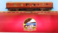 MTH trains LMS Mk3 Brake 1st coach in LMS CrImson Lake Livery 22-60063