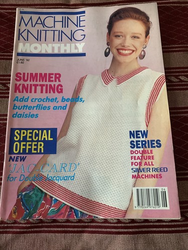 Machine knitting monthly - knitting, june