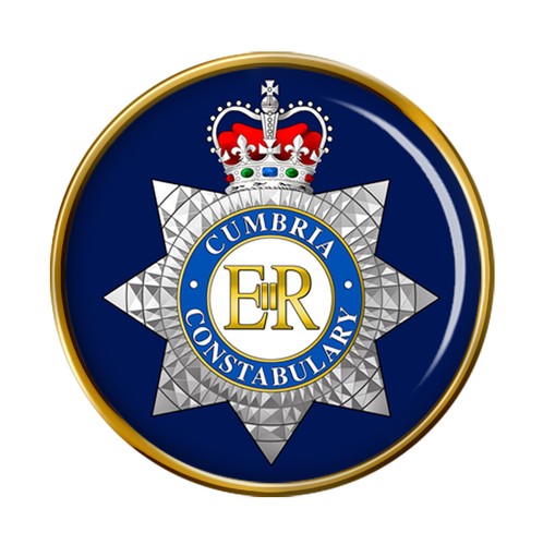 Cumbria constabulary pin badge - cumbria,