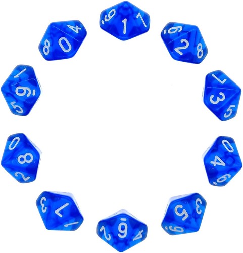 D10 dice pcs - dice,,