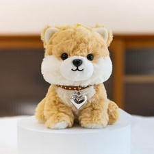 Plush Husky Dog Toy With Pp