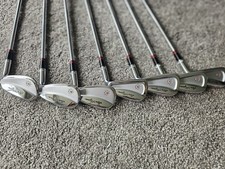 Superb set of Ben Hogan FTX Combo irons 4-PW with  Hogan apex 4 shafts