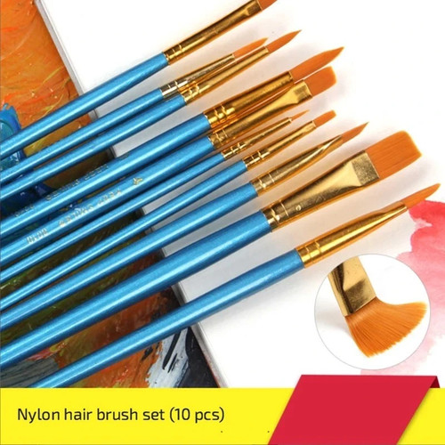 Pcs artists paint brush - 10,