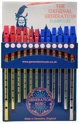 Flageolet counter display card - flageolet,