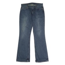 LEVI'S 529 03 Mens Jeans Blue Relaxed Bootcut Denim Medium W32 L34 Classic Denim