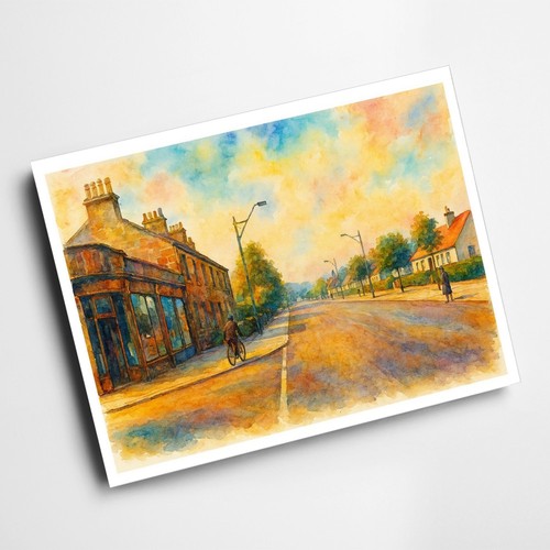 Print kilbarchan road - print,