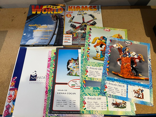 Various fairground theme park - various,