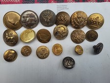 Lot Of Assorted Victorian Buttons And Livery And Dress Buttons