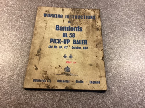 Bamfords bl58 pick baler - bamfords,