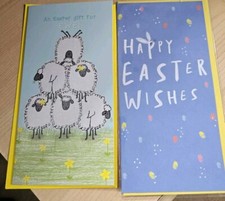 NEW 2 EASTER MONEY GIFT  CARDS