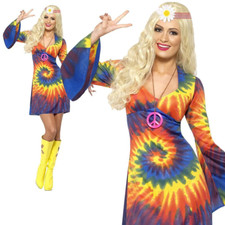 1960s 1970s tie dye costume - 1960s,