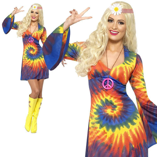 1960s 1970s tie dye costume - 1970s,