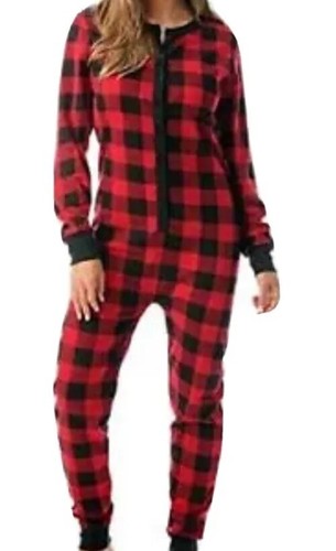 New plaid thermal - plaid, bodysuit