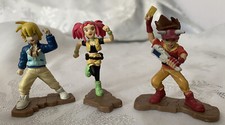 Dinosaur King SEGA/Sunrise Playmates Toys/Action Figure Max, Rex and Zoe 2.5”