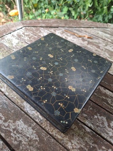 Vintage 1920s papier mache box - 1920s,