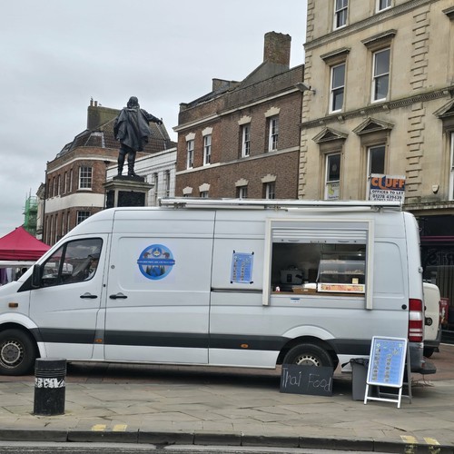 Van catering trailer - van,